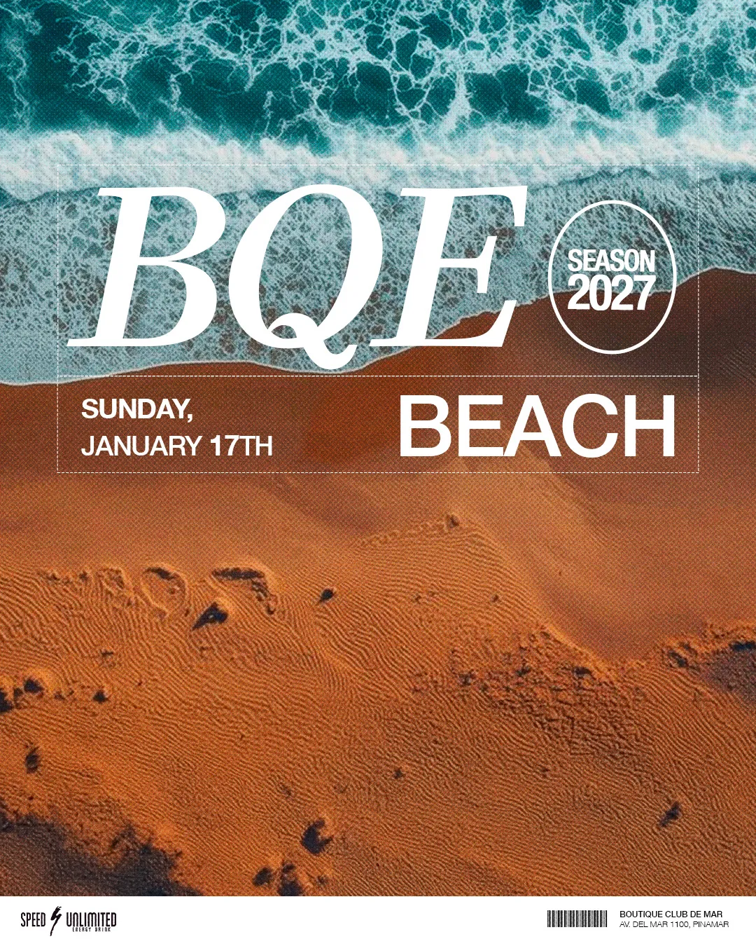 Domingo 17/01 - BQE Beach 2027