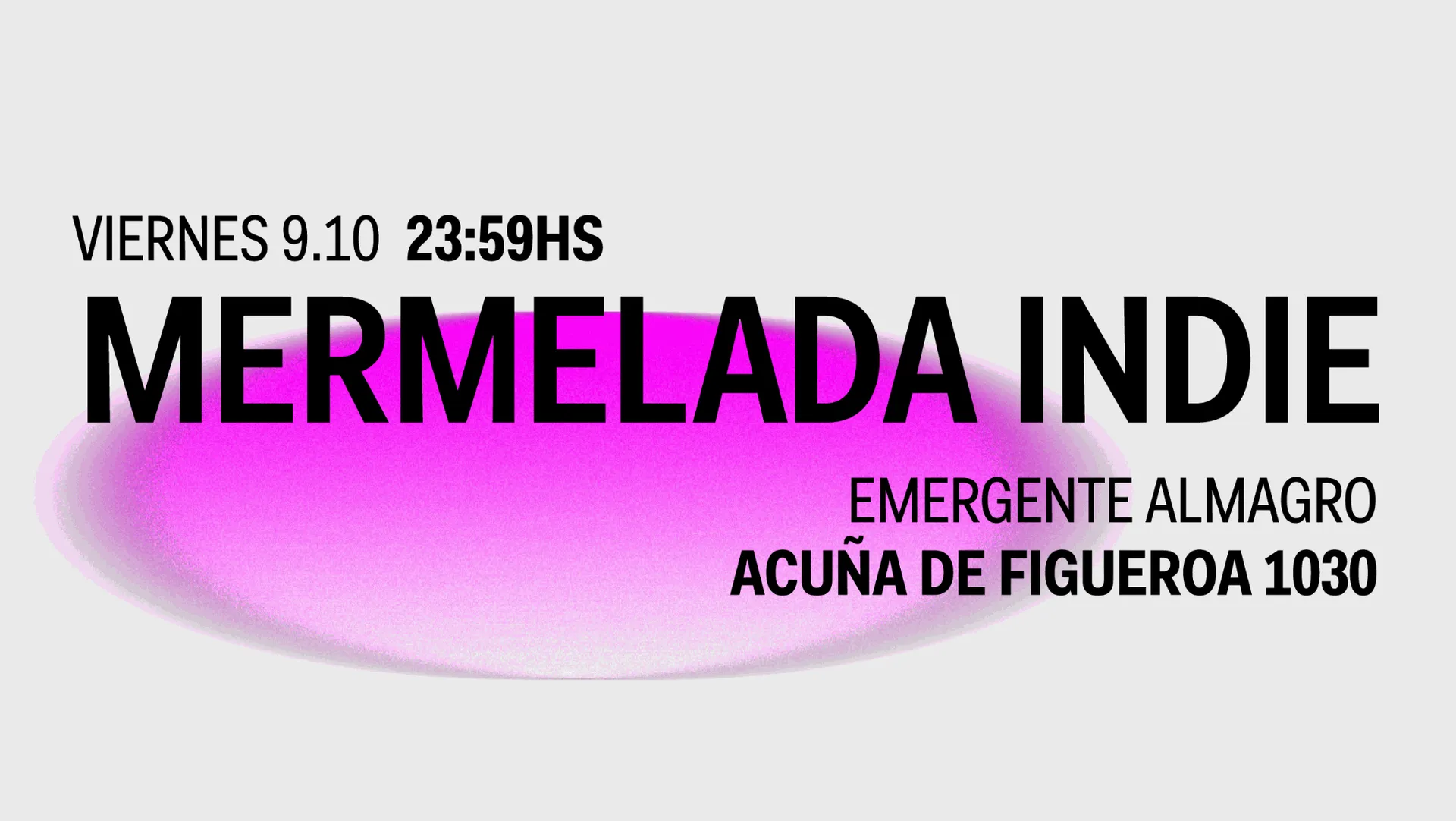 Mermelada Indie en El Emergente - 09/10