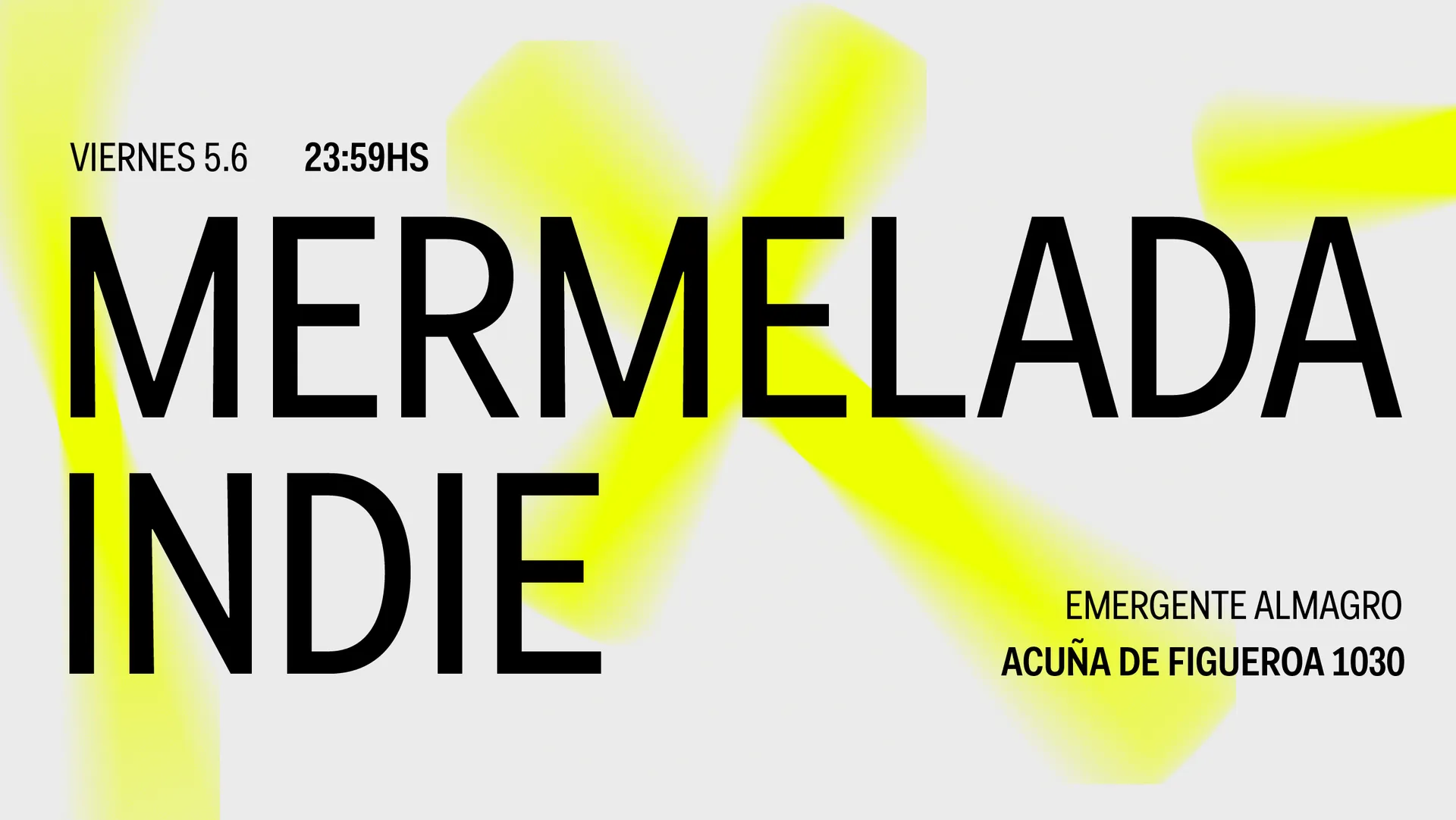 Mermelada Indie en El Emergente - 05/06