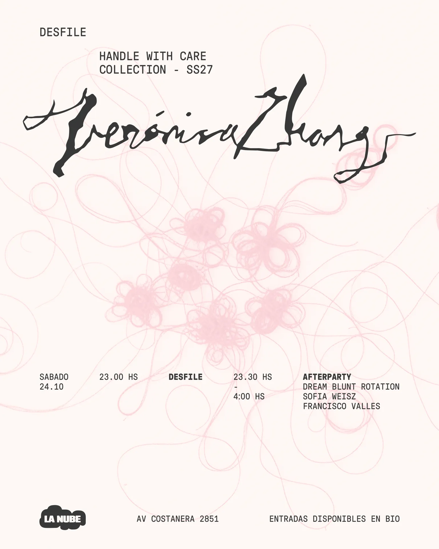 VERONICA ZHANG | SS27 - HANDLE WITH CARE | DESFILE + AFTER PARTY