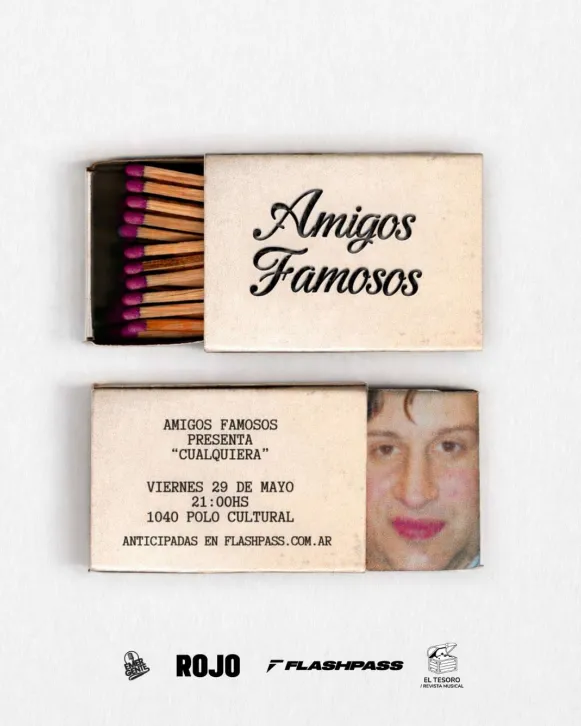 Amigos Famosos presenta "Cualquiera"