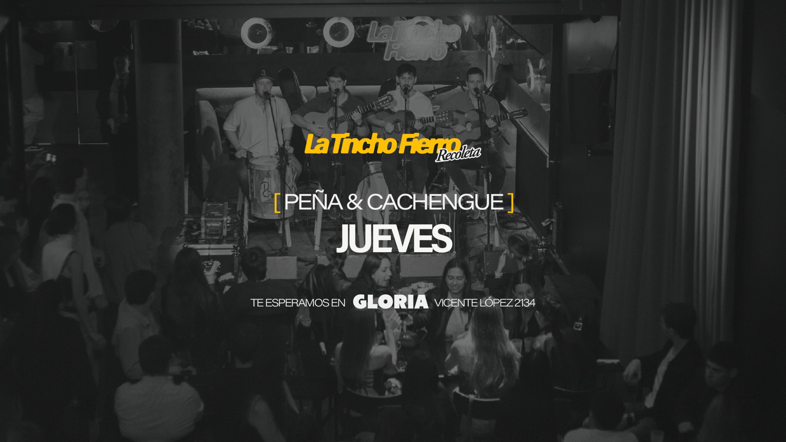 Jueves 19/3 - La Tincho Fierro Recoleta  