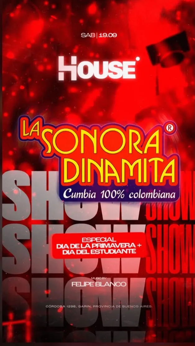 19.9 HOUSE SHOW SONORA DINAMITA
