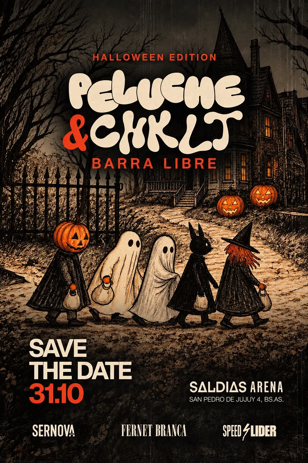 HALLOWEEN SALDÍAS BARRA LIBRE