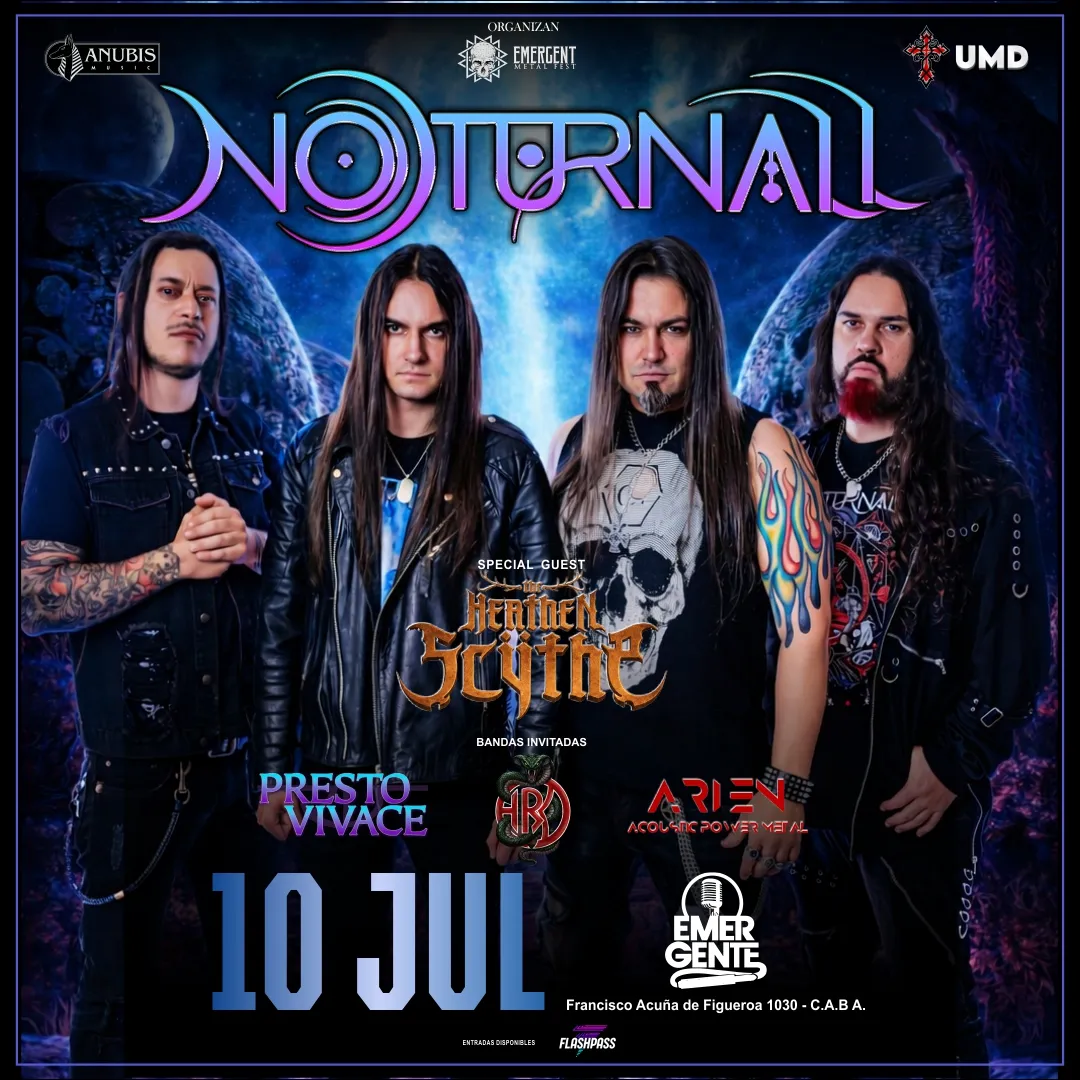 Noturnall & The Heathen Scythe en Argentina 