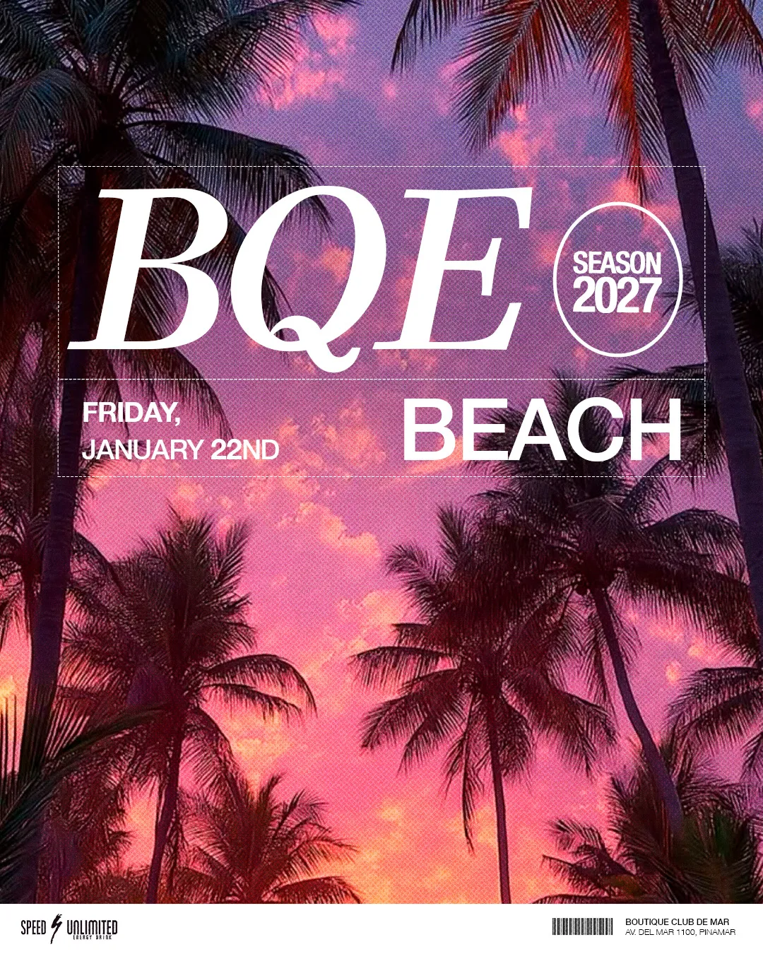 Viernes 22/01 - BQE Beach 2027