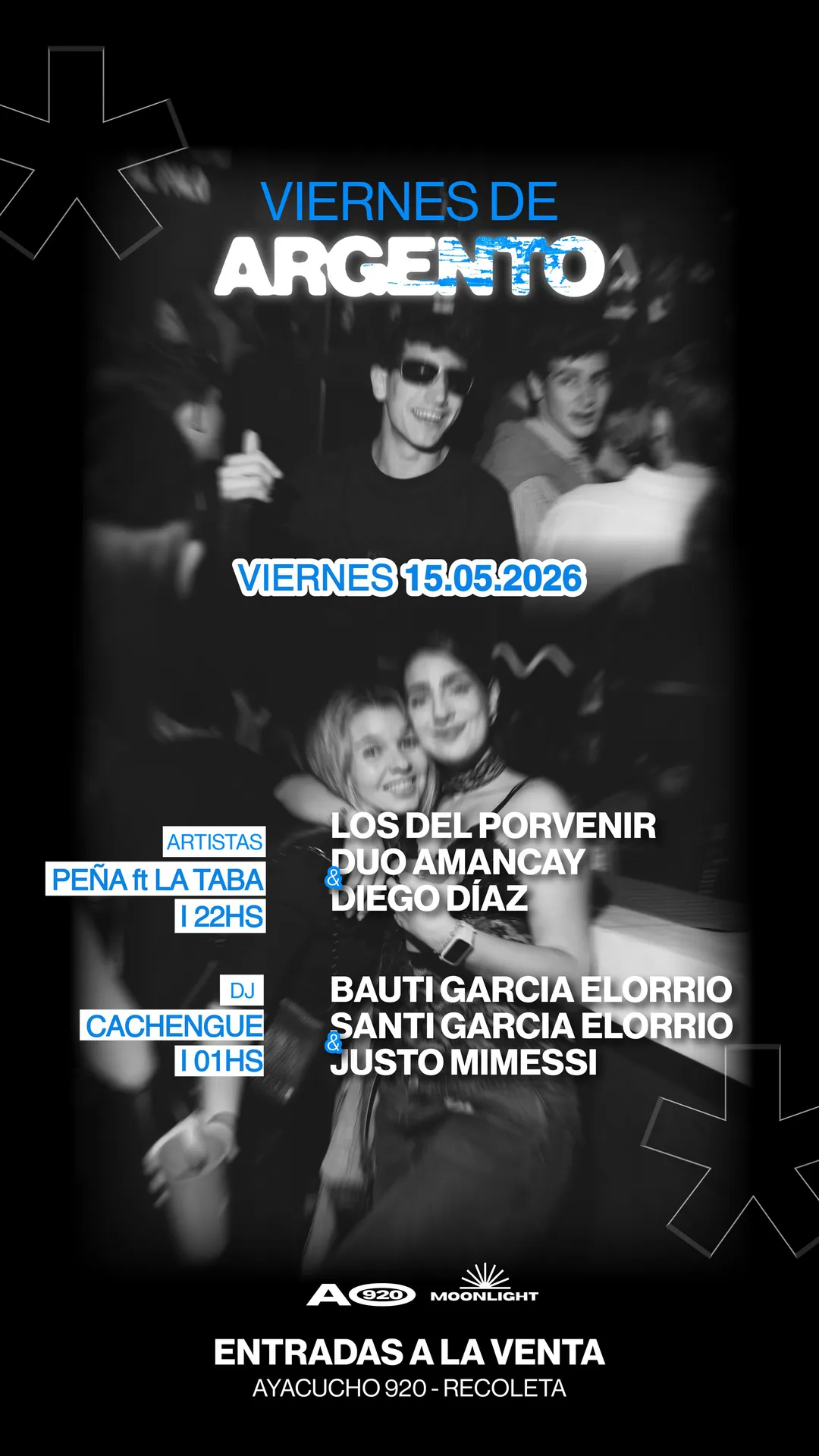 15/05 | VIERNES DE ARGENTO (PEÑA & CACHENGUE) 