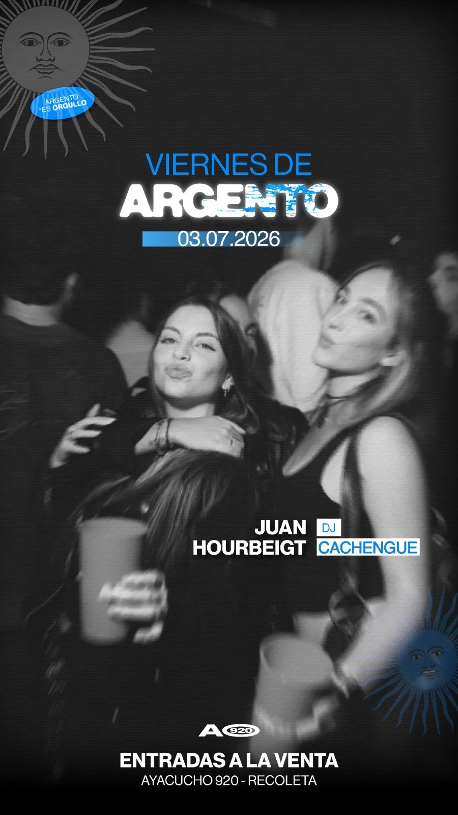 03/07 | VIERNES ARGENTO - JUEGA ARGENTINA (CACHENGUE) 🇦🇷 