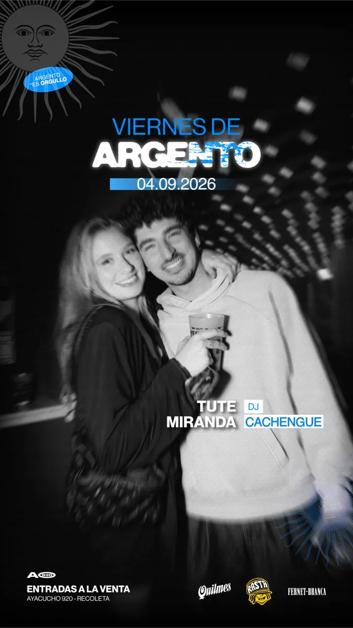 04/09 | VIERNES DE ARGENTO (CACHENGUE) 🇦🇷