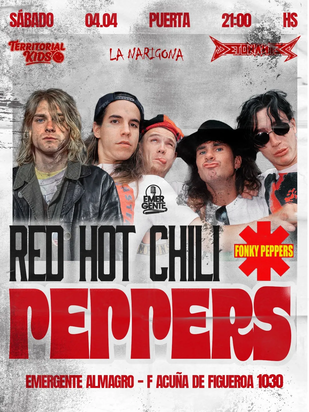 TRIBUTO A RED HOT CHILI PEPPERS X FONKY PEPPERS 