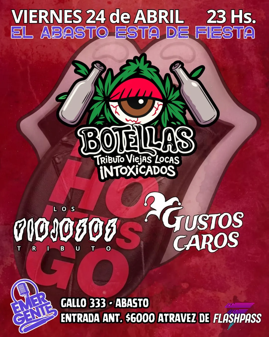 EL ABASTO ESTA DE FIESTA - Noche de Tributos