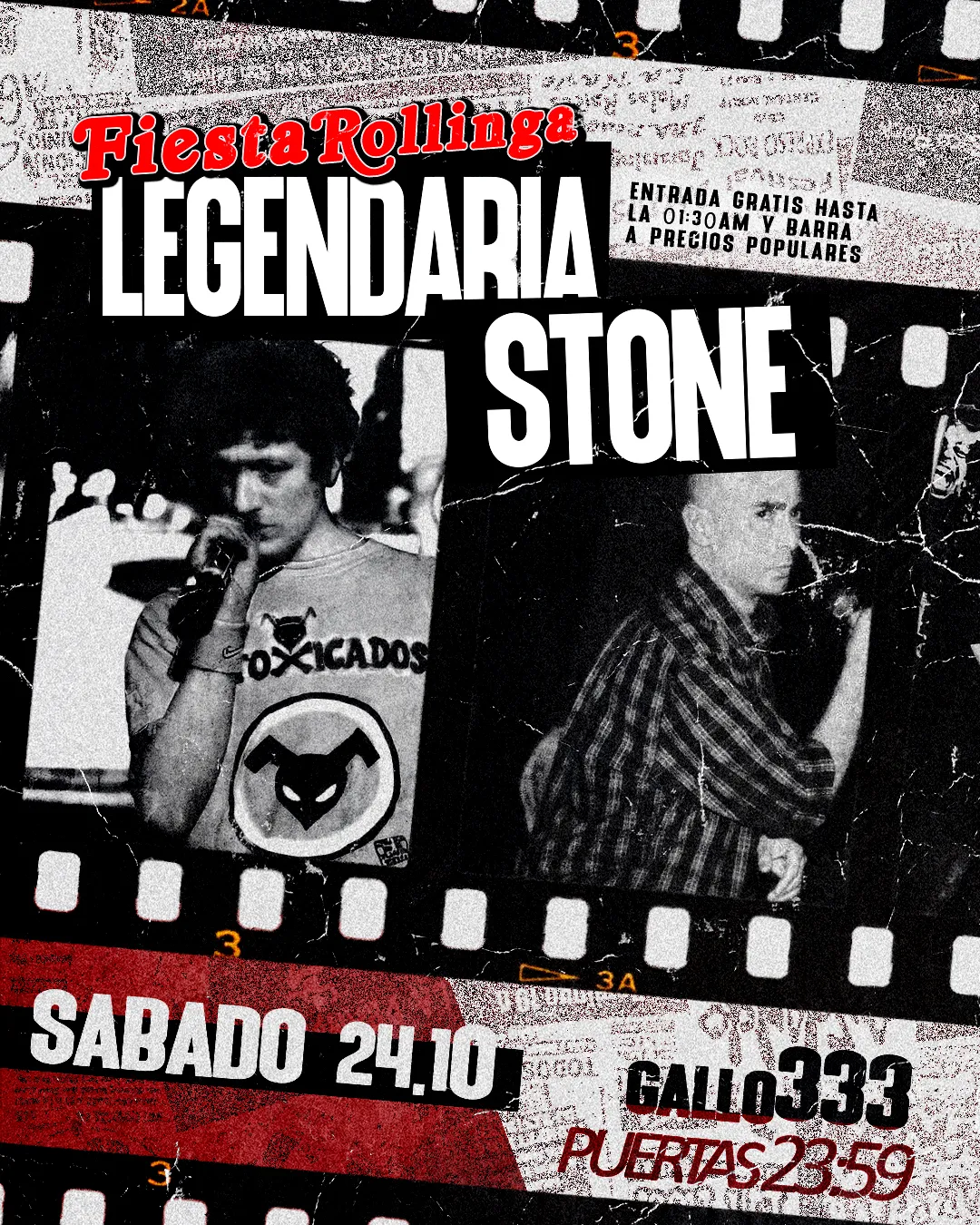 Legendaria Abasto 24/10 -Tributo Viejas Locas Intoxicados y La Corona del Bufón