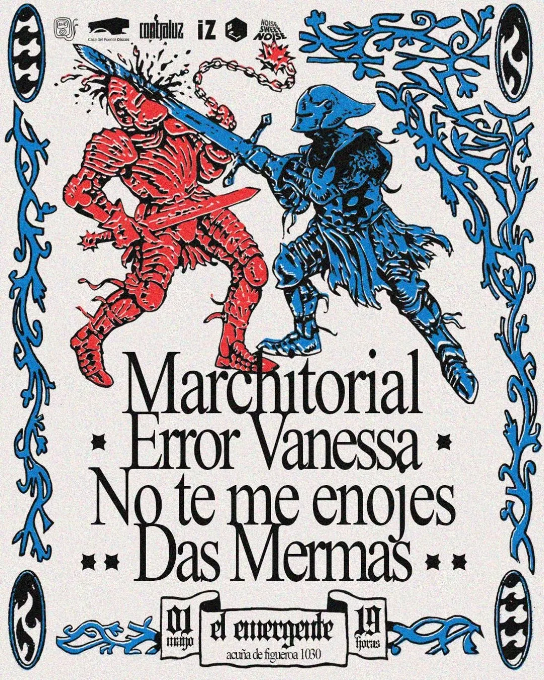 ERROR VANESSA + MARCHITORIAL + NO TE ME ENOJES + DAS MERMAS