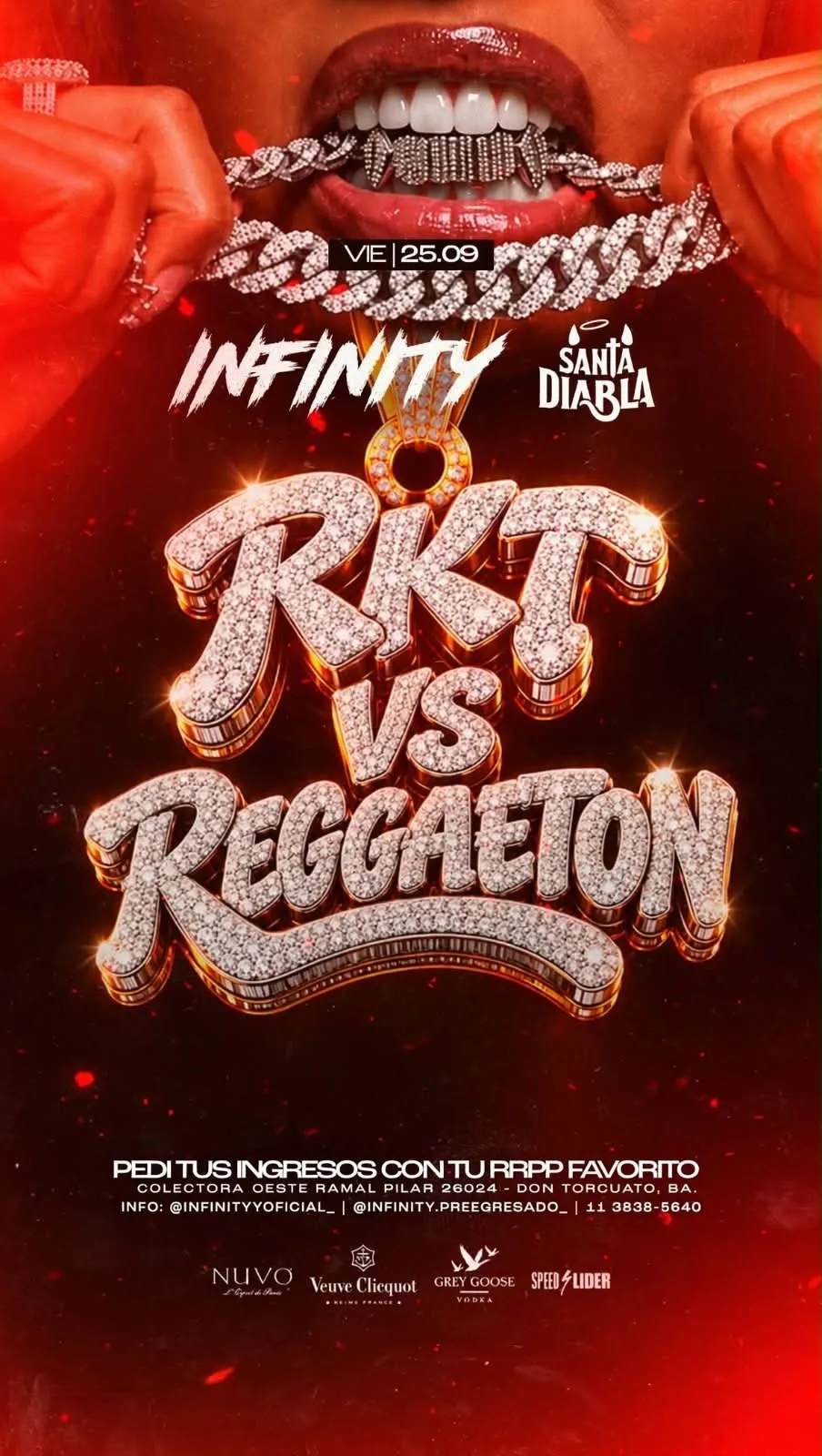 INFINITY X SANTA DIABLA 😈 VIERNES 25/septiembre