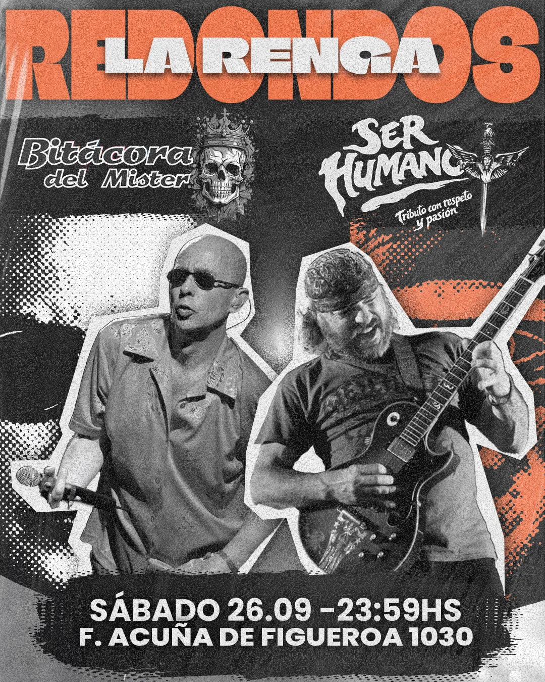 REDONDOS (Bitácora del Mister) versus LA RENGA (Serhumano)