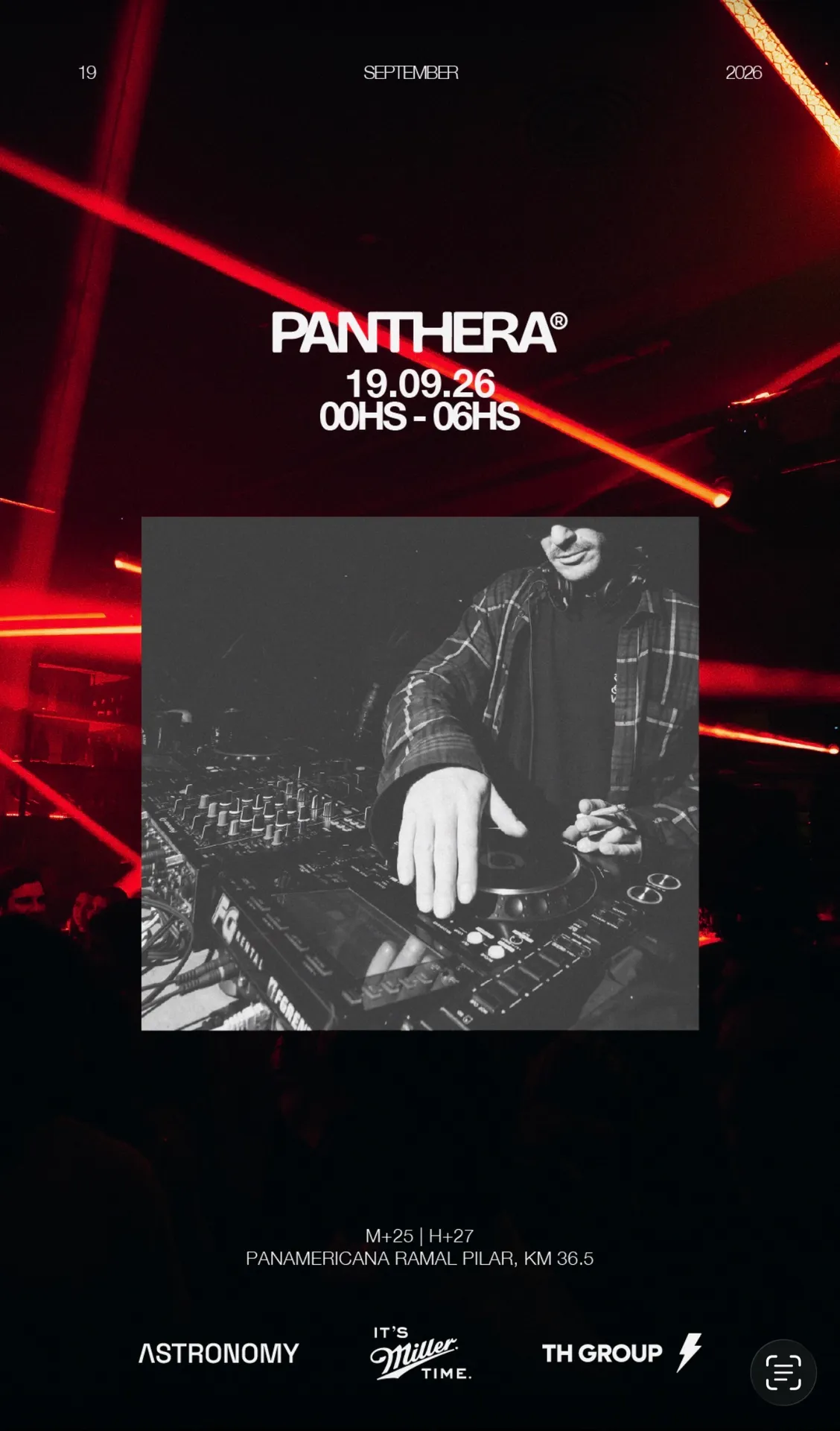 ASTRONOMY X PANTHERA - BY MILLER