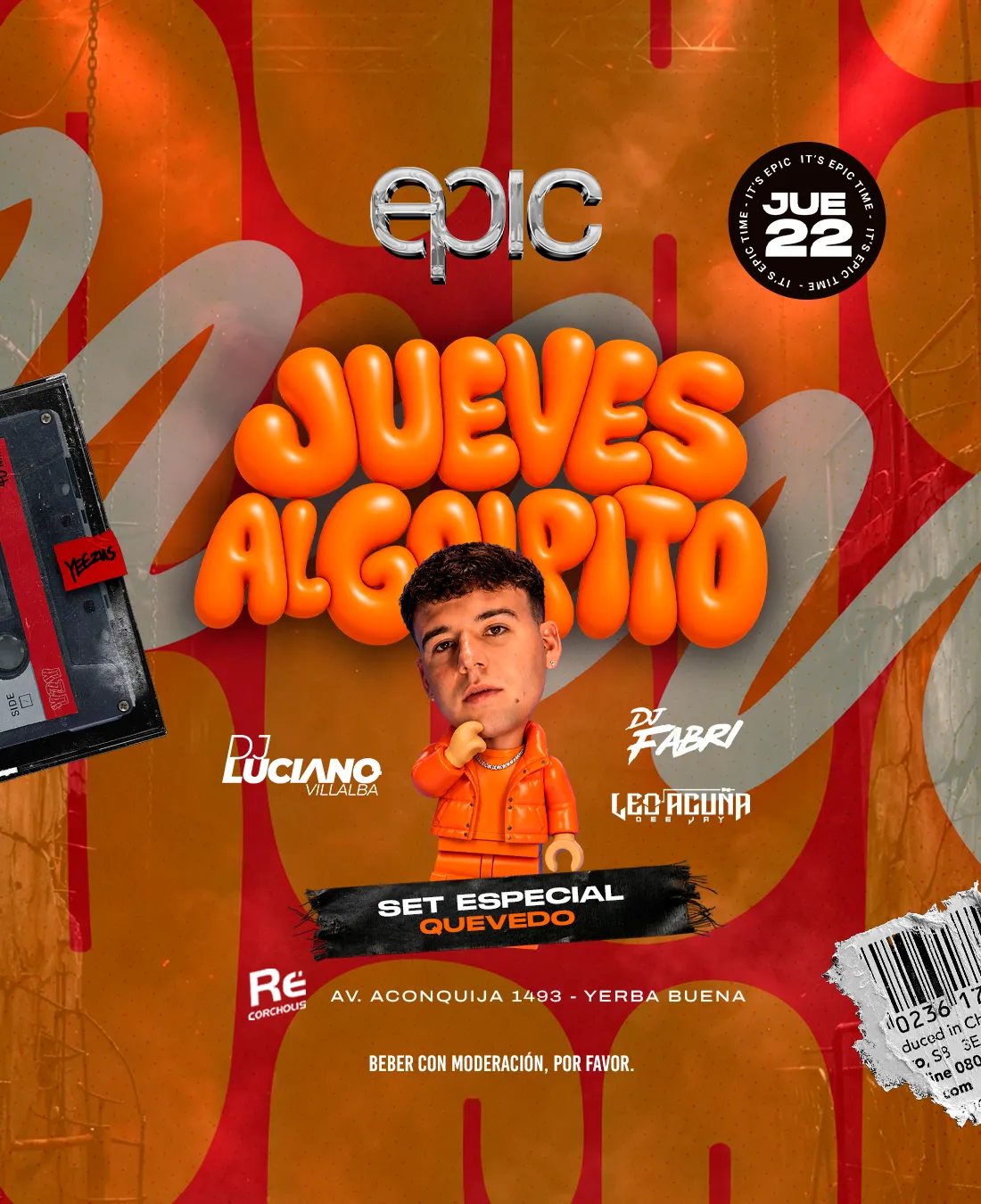 JUEVES 22 - ESPECIAL QUEVEDO
