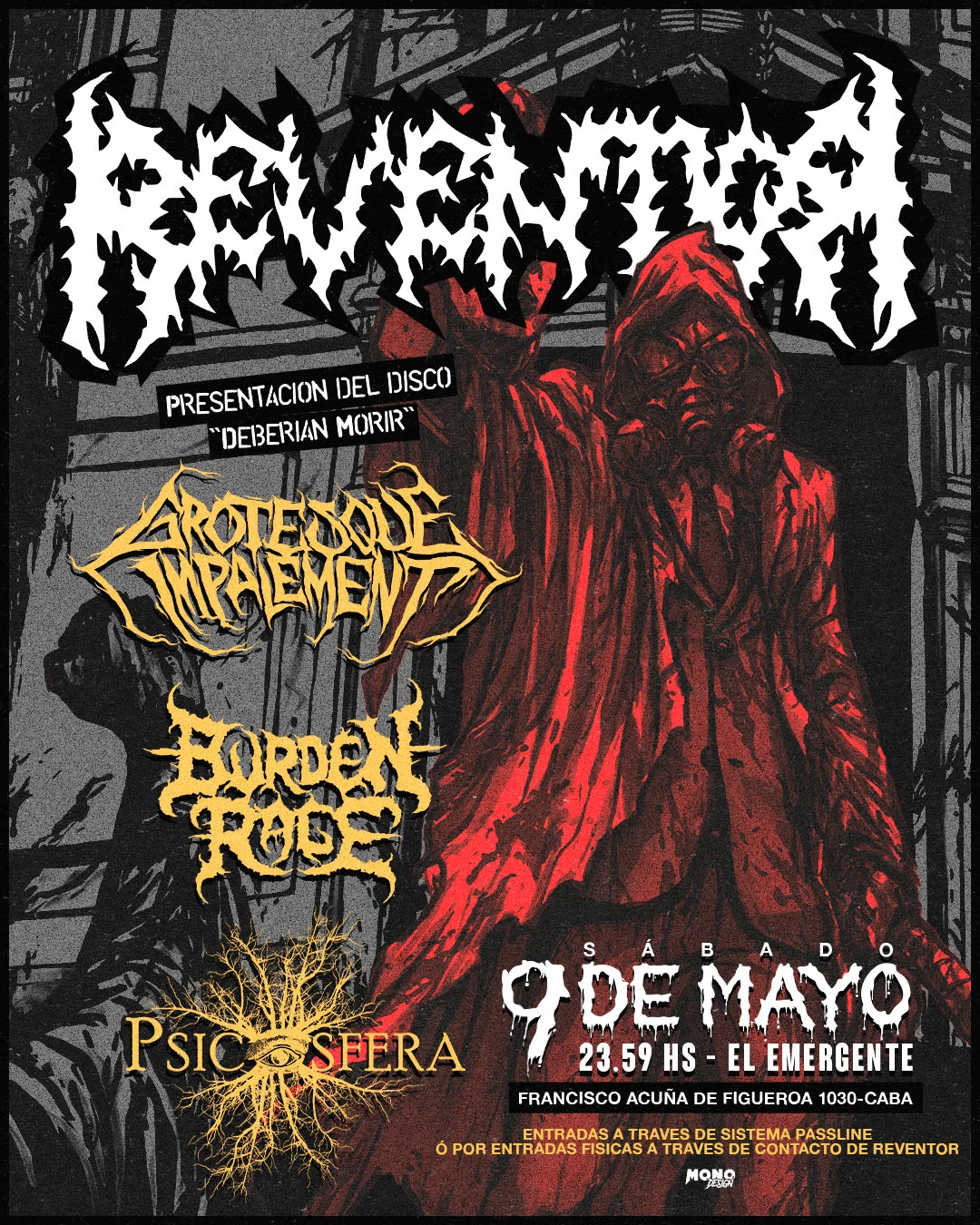 ReventoR - Presentación en vivo del disco "Deberían Morir"