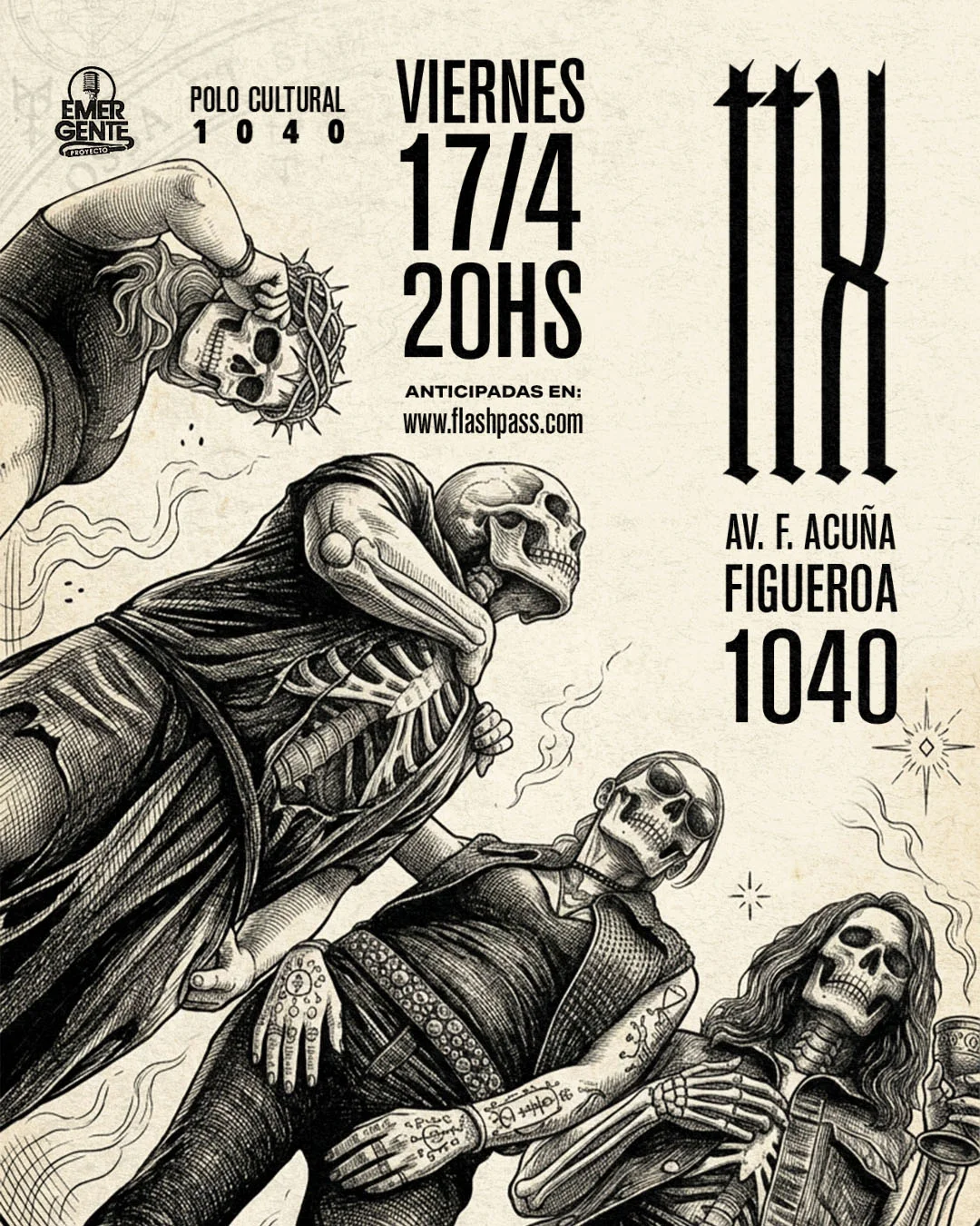 Todos Tus Ex en 1040 Polo Cultural - 17/4