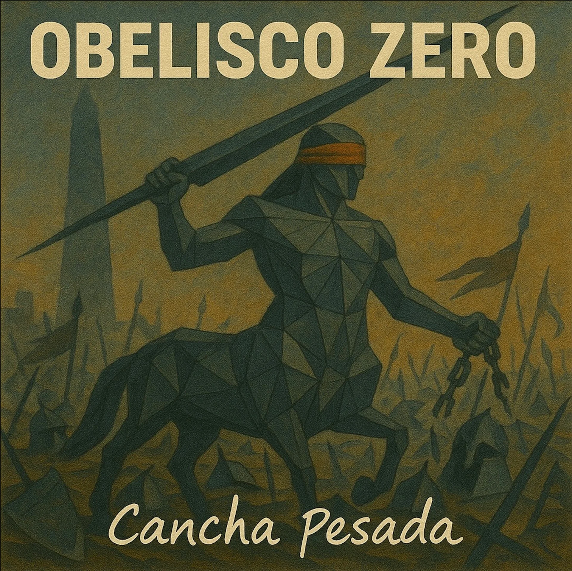 Cancha Pesada toca por primera vez en vivo "Obelisco Zero"