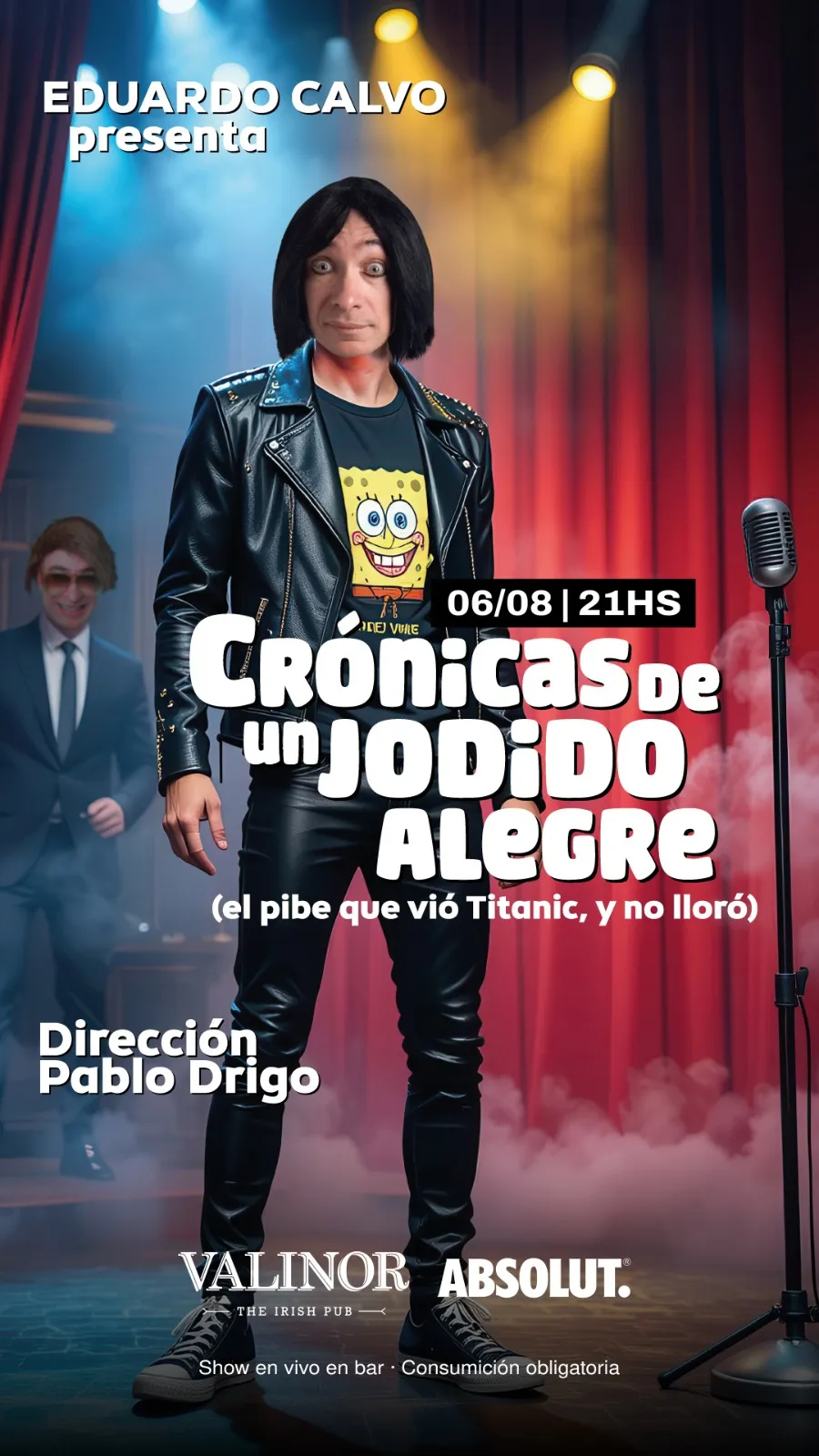Eduardo Calvo "Crónicas de un jodido alegre" en Valinor