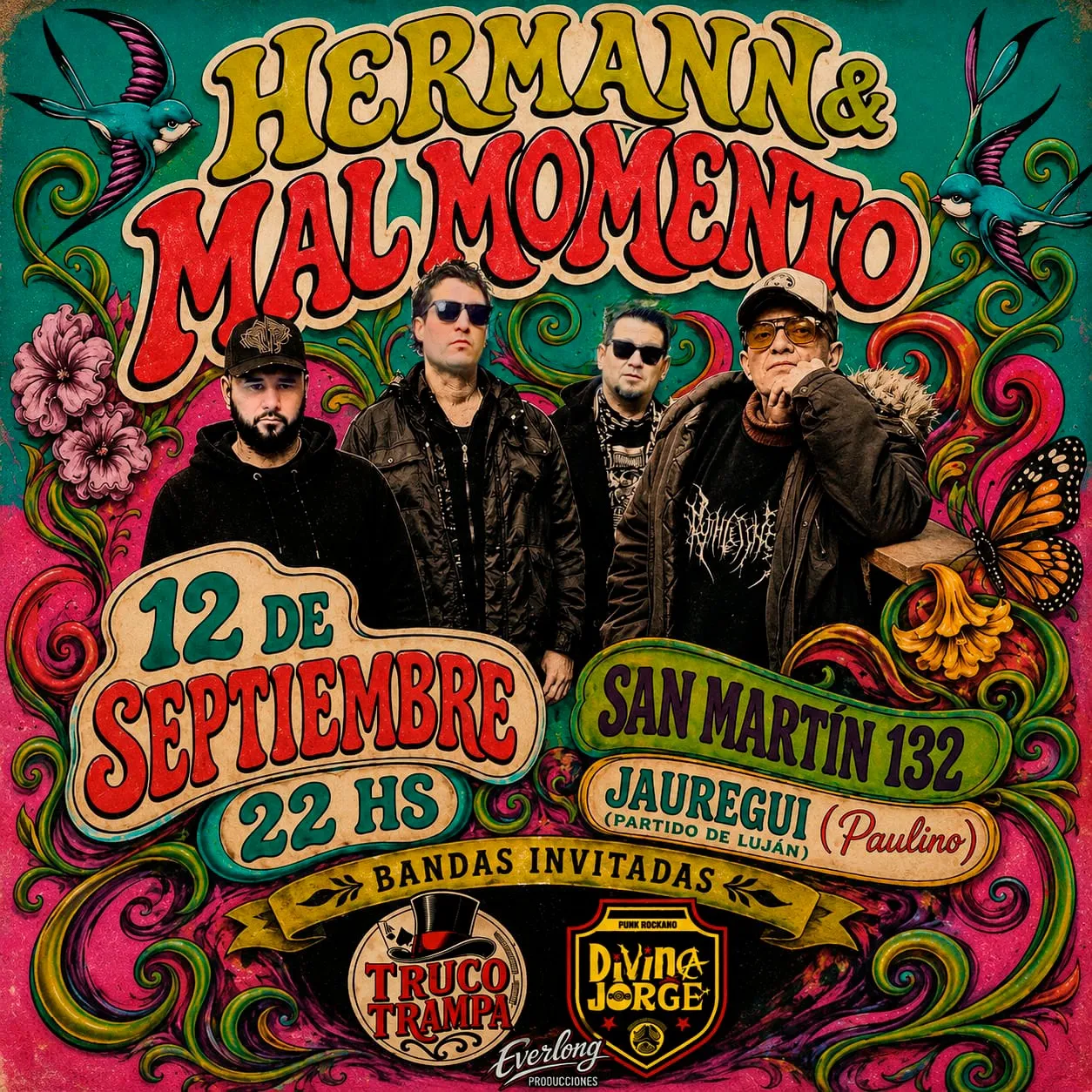 HERMANN & MAL MOMENTO en Jauregui