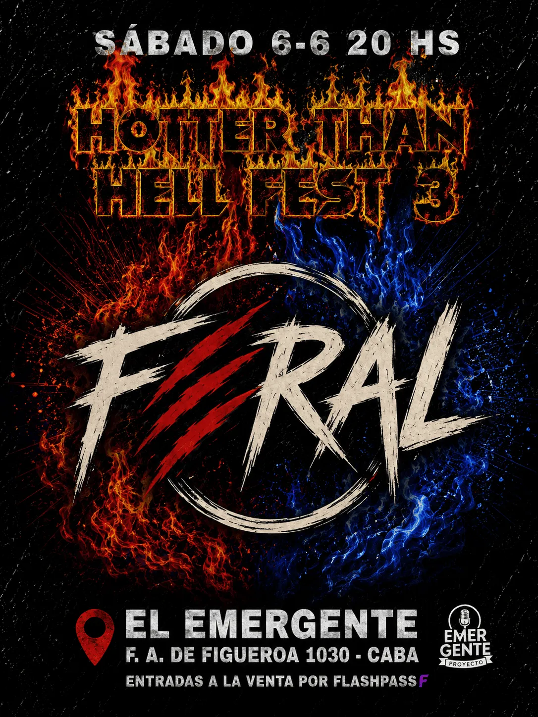 HOTTER THAN HELL FEST 3 - FERAL