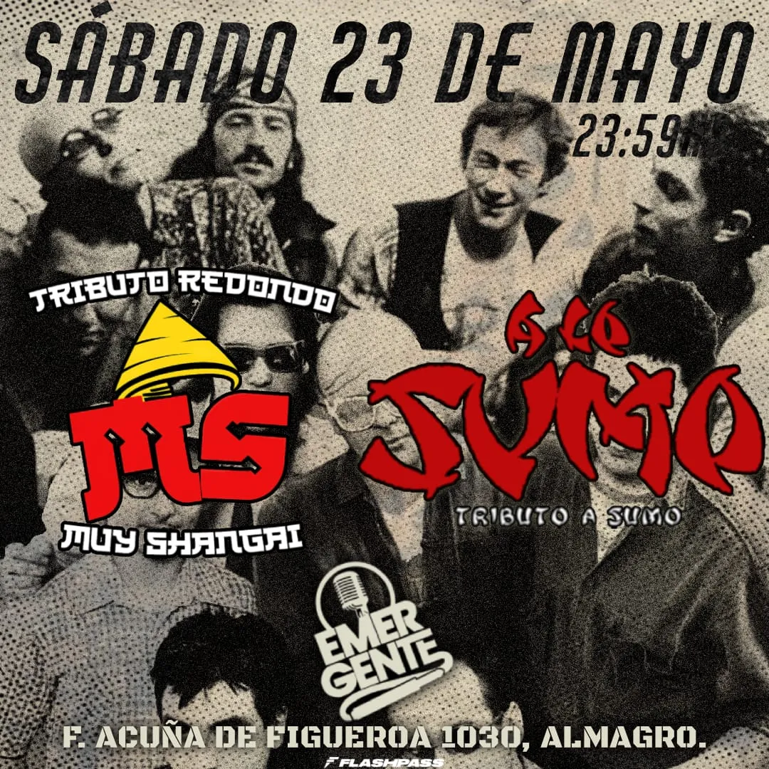 Sumo/Los Redondos x A LO SUMO & Muy Shangai