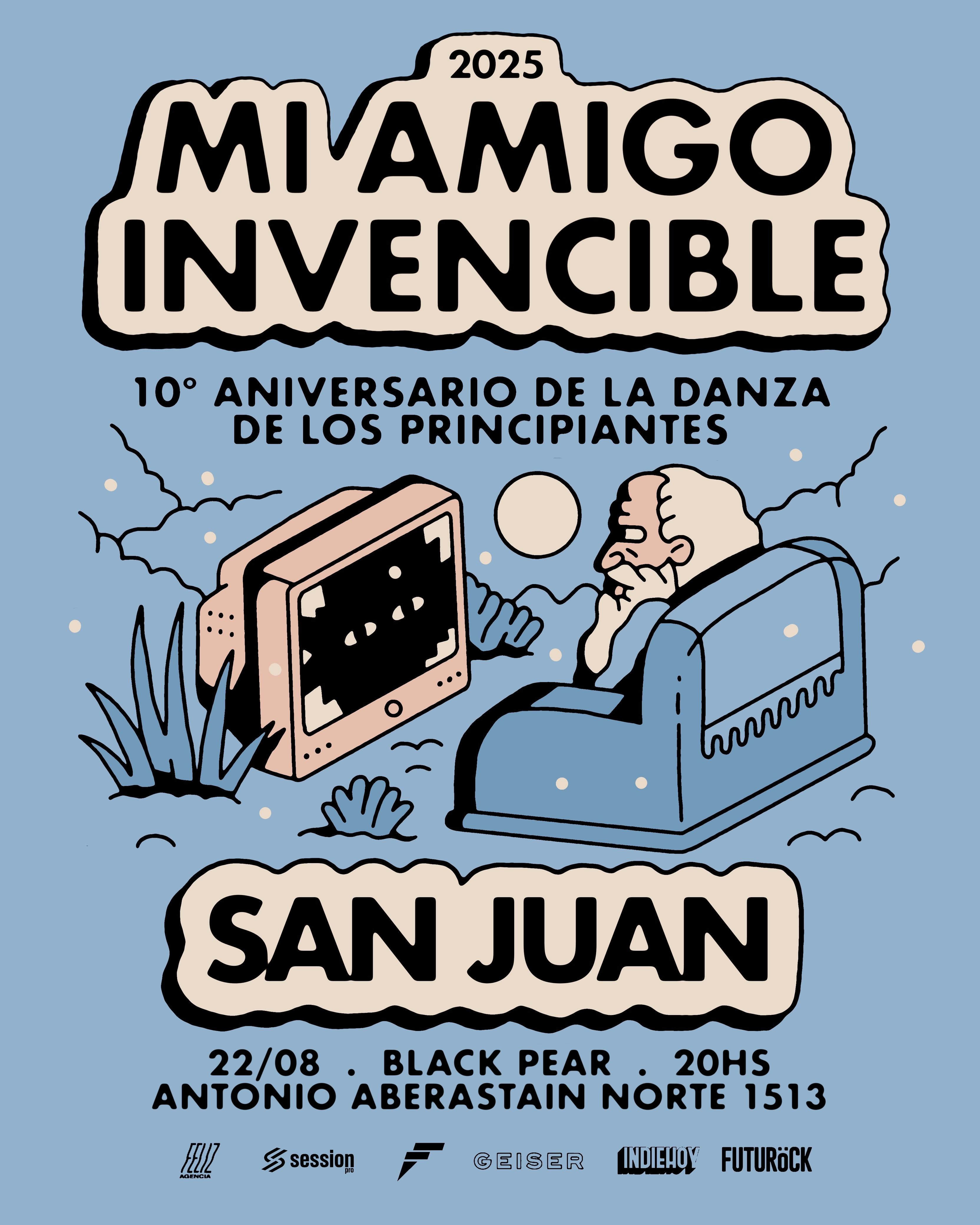 MI AMIGO INVENCIBLE presenta 10 años de LA DANZA DE LOS PRINCIPIANTES en San Juan