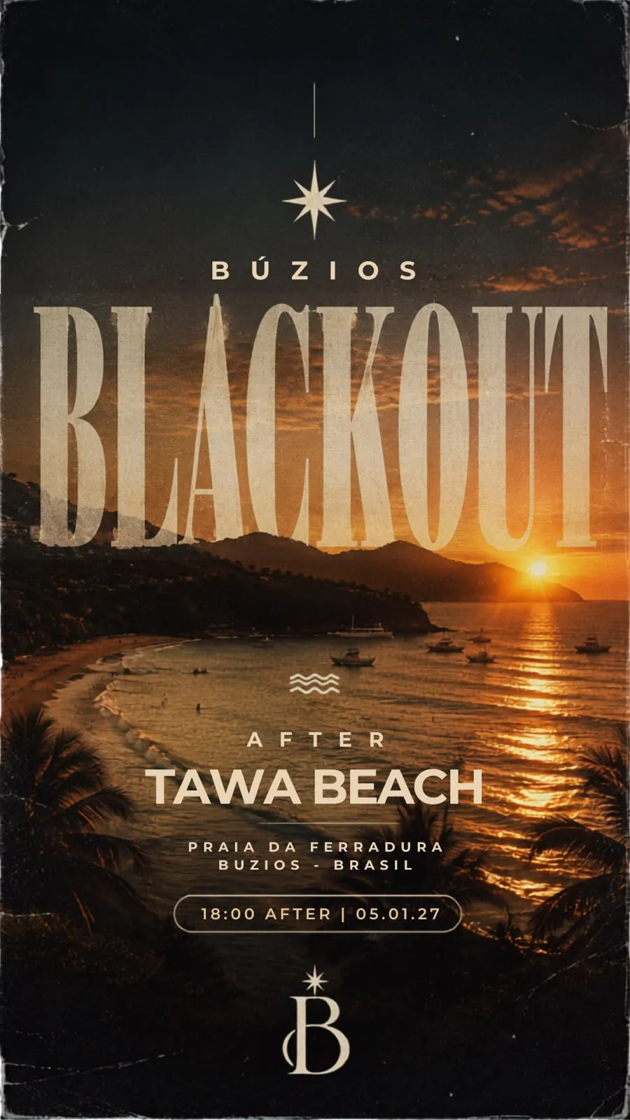 BlackOut after beach