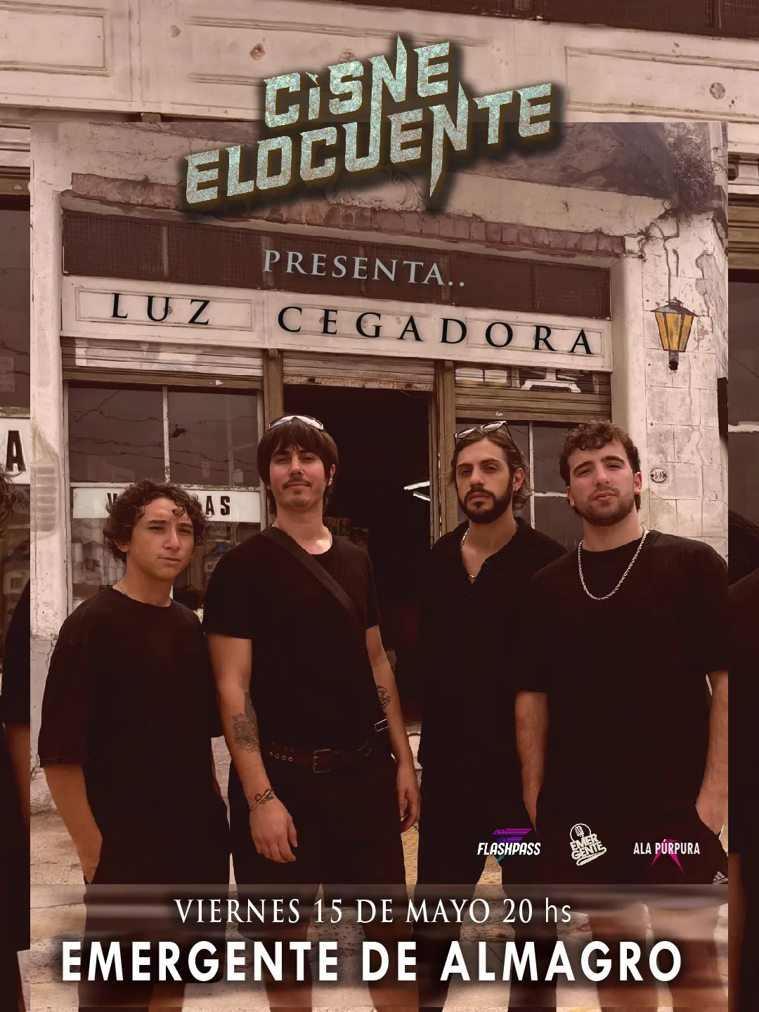 Cisne Elocuente presenta Luz Cegadora, nuevo albúm 2026