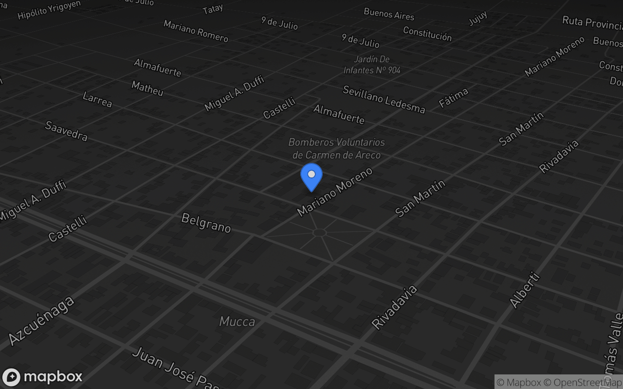Mapa de Moreno 477