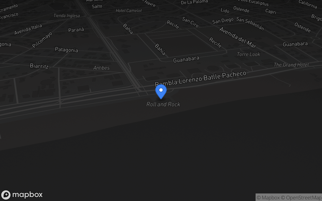 Mapa de Roll and Rock Beach House