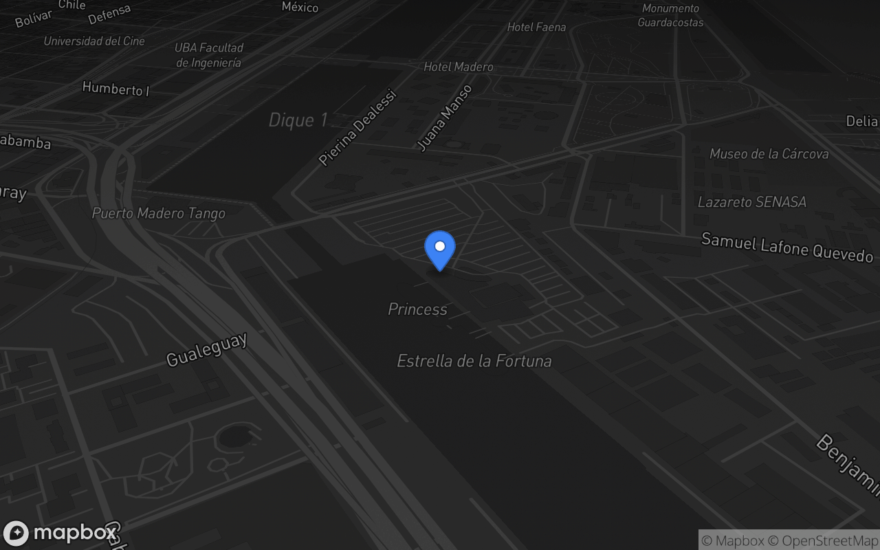 Mapa de Casino Buenos Aires