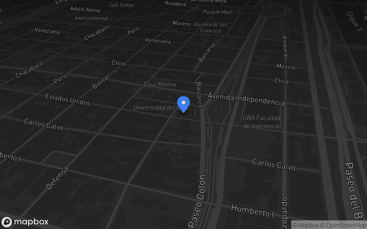 Mapa de Tabaco Bar