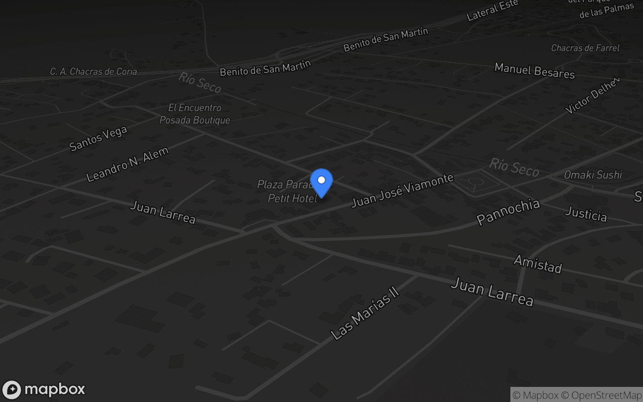 Mapa de oYE bar