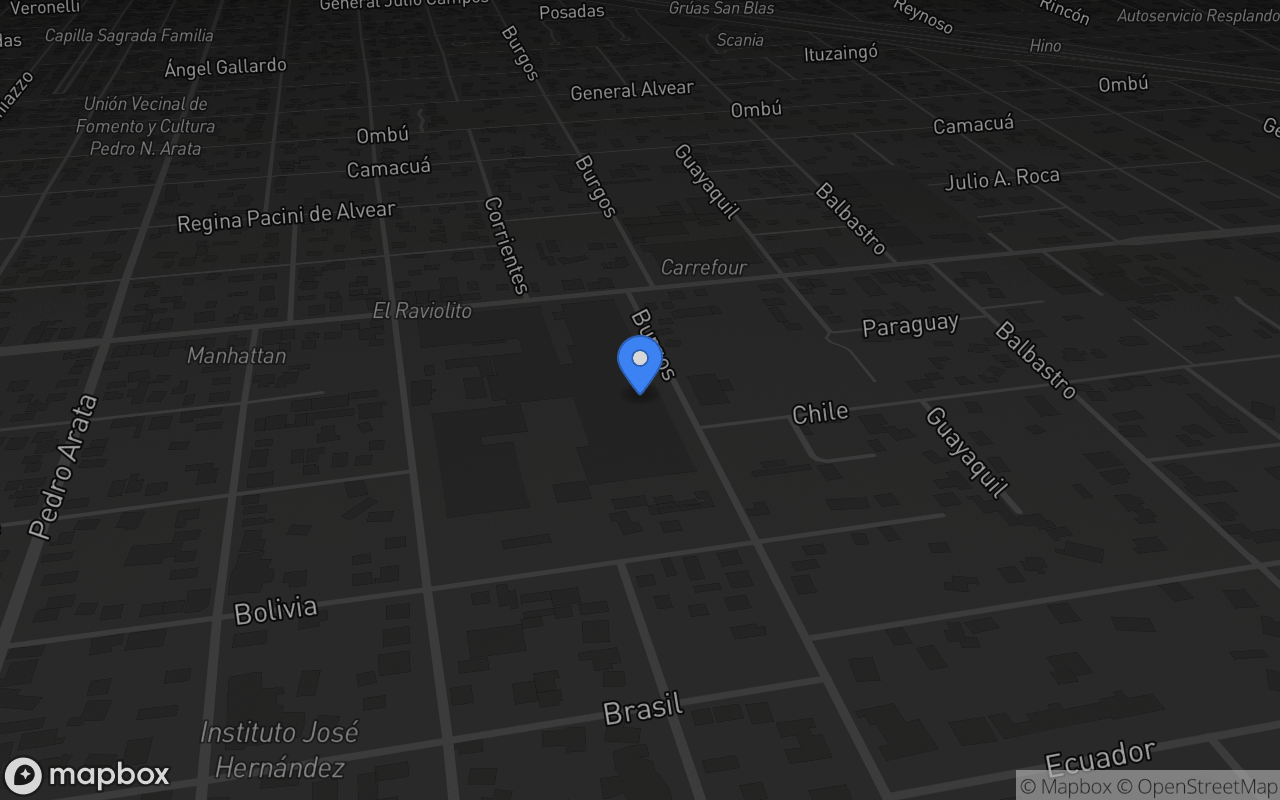Mapa de Don Torcuato