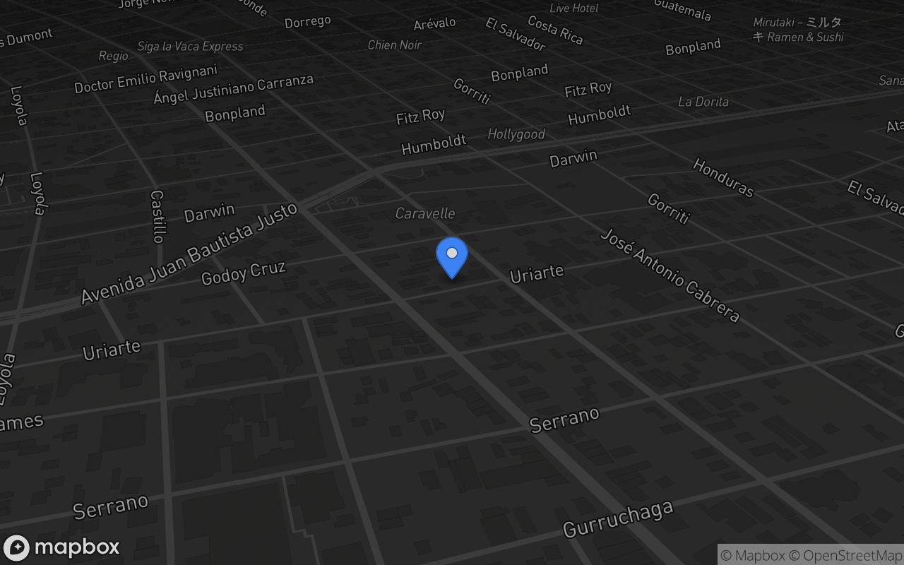 Mapa de Up! Bar