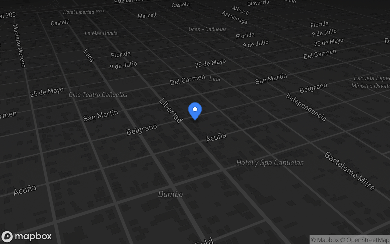 Mapa de Distrito Bar