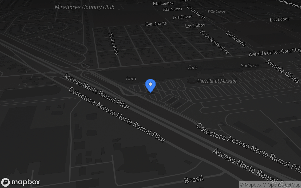Mapa de Tortugas Open Mall