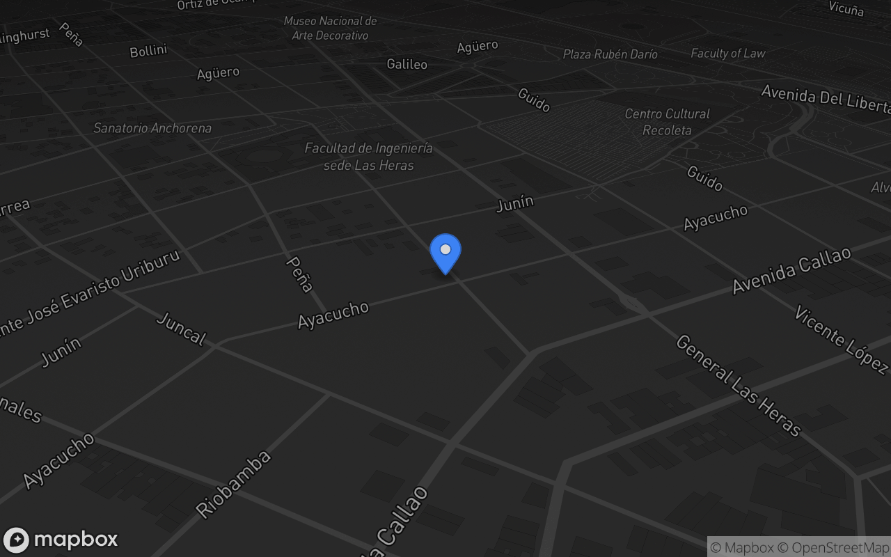 Mapa de Stud Recoleta
