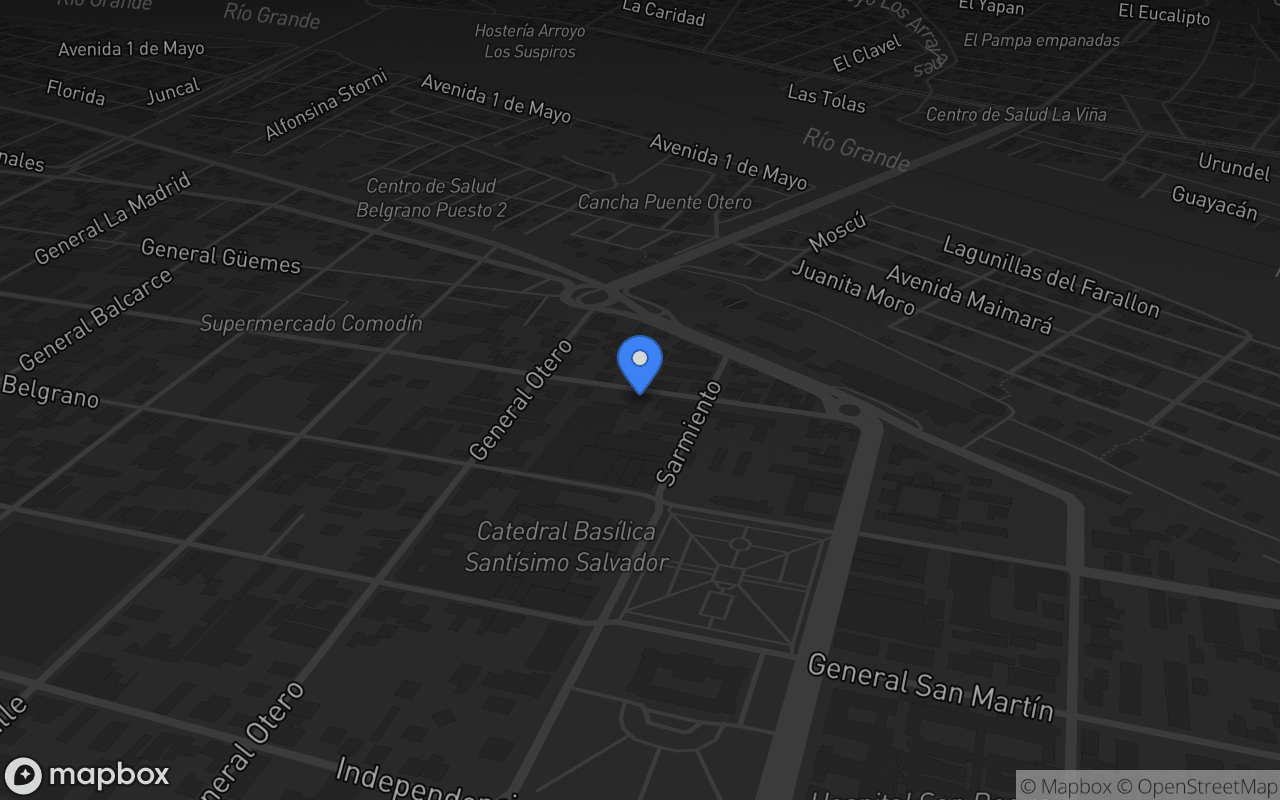 Mapa de Centro de Arte Joven Andino