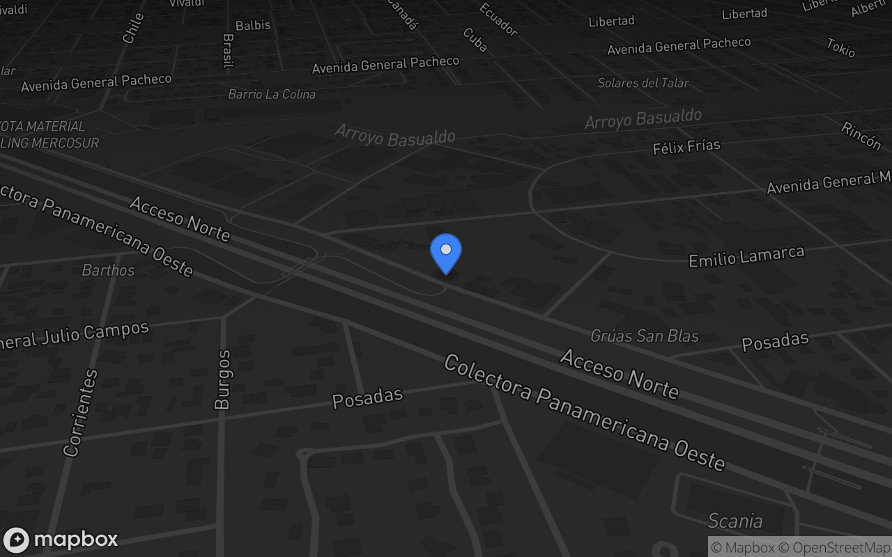 Mapa de HACHE CLUB
