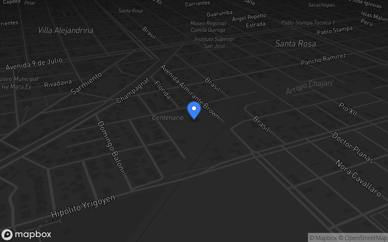 Mapa de Club Santa Rosa