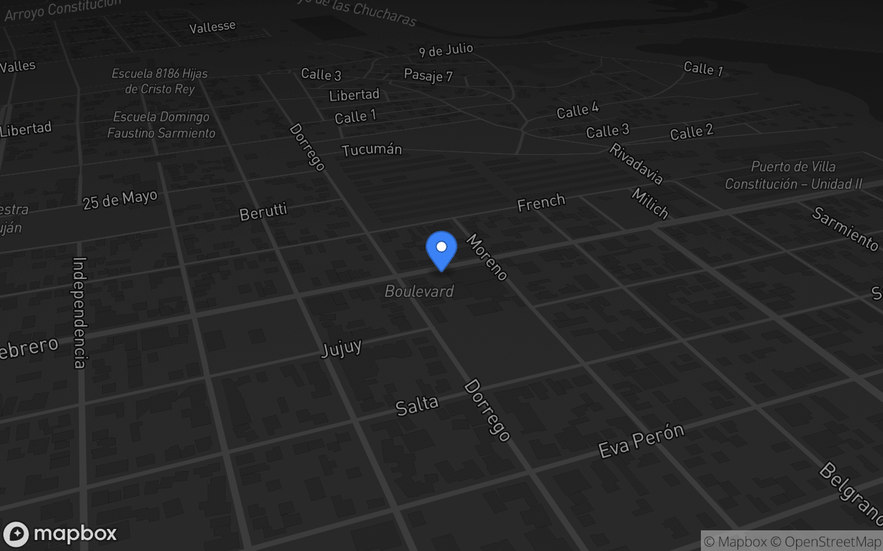 Mapa de Club Atletico Riberas del Parana