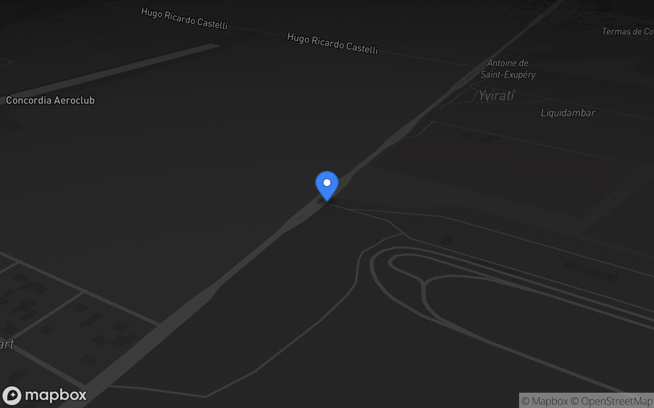Mapa de Autódromo ciudad de concordia