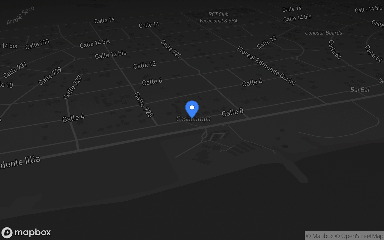 Mapa de Casa Calamar Gardens