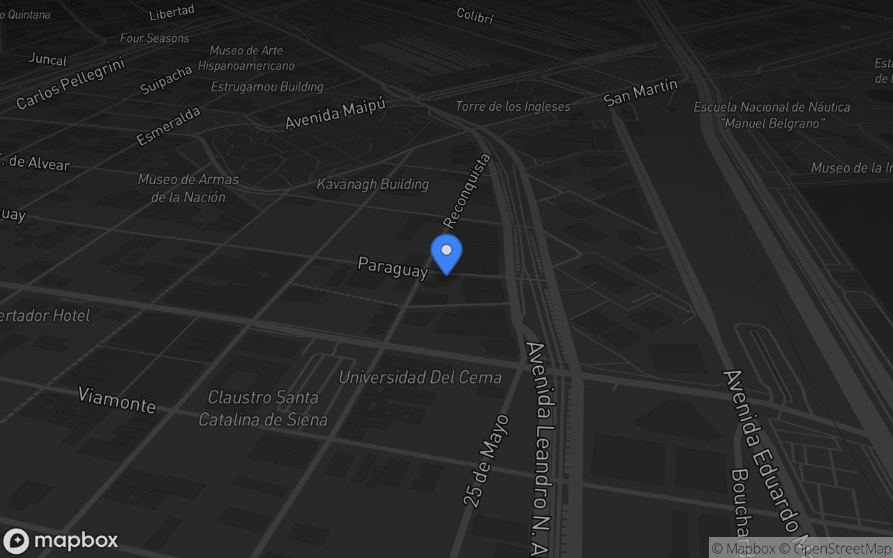 Mapa de El Legado Piano Bar
